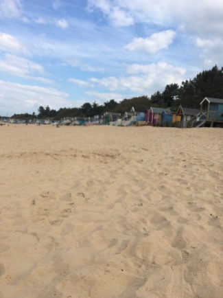 Beach huts at Wells-Next-The-Sea